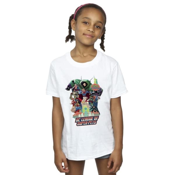 DC Comics Girls DC Comics DC League Of Super-Pets Super Powered Pack Cotton T-Shirt