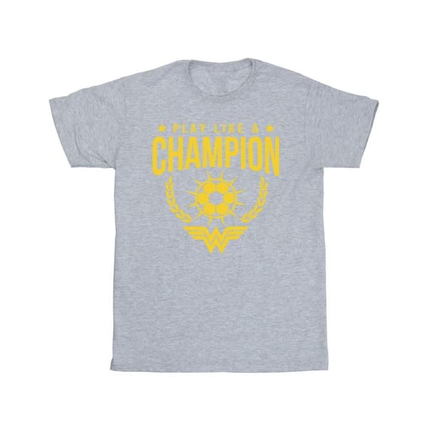 DC Comics Boys Wonder Woman Play Like A Champion T-Shirt