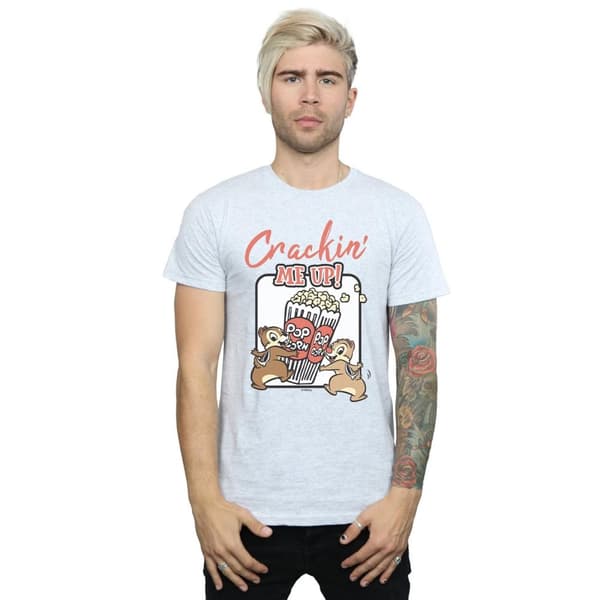 Disney Chip N Dale Crackin Me Up T-shirt för herrar