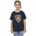 Miniatyrbild 2 av 3: Marvel T-shirt i bomull med Groot-väktarens emblem för flickor