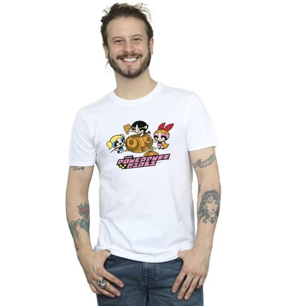 The Powerpuff Girls Mens Girls Pumpkin T-Shirt