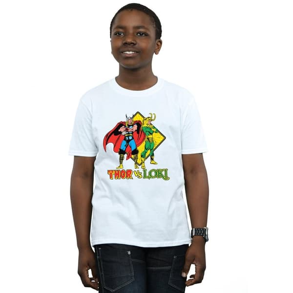 Marvel Pojkar - Thor Vs Loki T-shirt