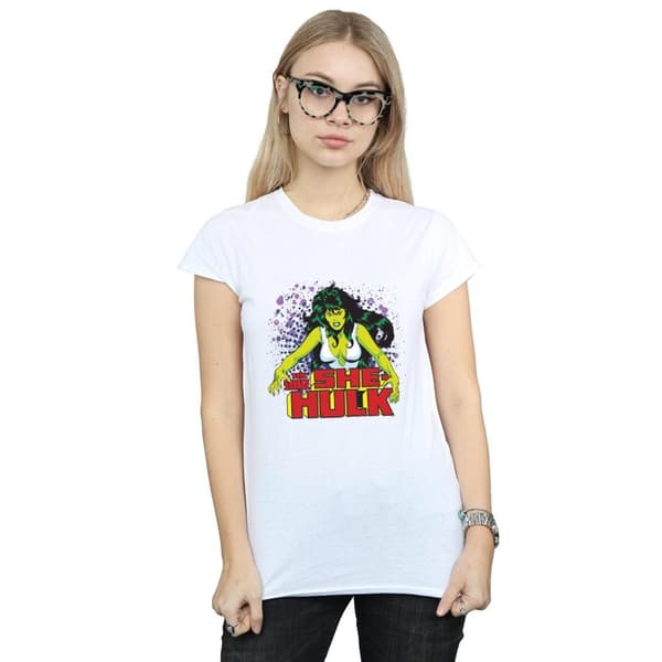 Marvel Womens/Ladies The Savage She-Hulk Cotton T-Shirt