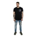 Miniatyrbilde 4 av 5: DC Comics Mens Justice League Movie Shield Faux Pocket T-Shirt