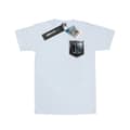 Miniatyrbilde 1 av 5: DC Comics Mens Justice League Movie Shield Faux Pocket T-Shirt