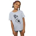 Miniatyrbillede 2 af 5: Disney Princess Girls Cinderella Glitter Cotton T-Shirt