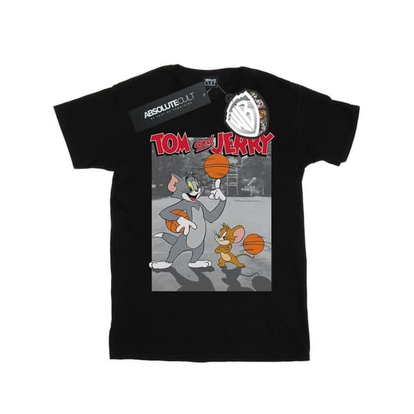 Tom And Jerry Boys Basketball Buddies T-Shirt