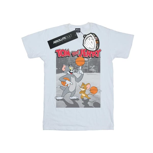 Tom And Jerry Boys Basketball Buddies T-Shirt