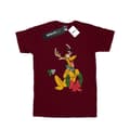 Miniatyrbilde 1 av 3: Disney Womens/Ladies Pluto Christmas Reindeer Cotton Boyfriend T-Shirt