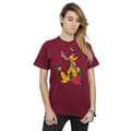 Miniatyrbilde 2 av 3: Disney Womens/Ladies Pluto Christmas Reindeer Cotton Boyfriend T-Shirt
