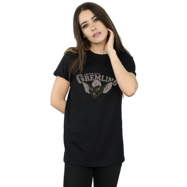 Gremlins Womens/Ladies Kingston Falls Sport Cotton Boyfriend T-Shirt