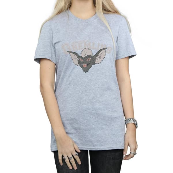 Gremlins Womens/Ladies Kingston Falls Sport Cotton Boyfriend T-Shirt