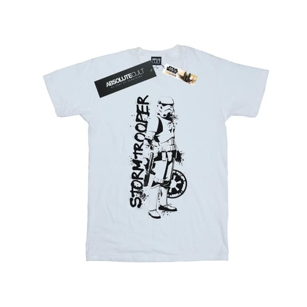 Star Wars Boys The Mandalorian Splat Stormtrooper T-Shirt