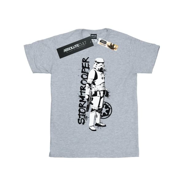Star Wars Boys The Mandalorian Splat Stormtrooper T-Shirt