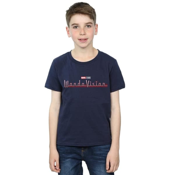 Marvel T-shirt med WandaVision-logotyp för pojkar
