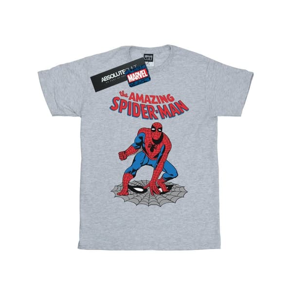 Marvel Womens/Ladies The Amazing Spider-Man Cotton Boyfriend T-Shirt