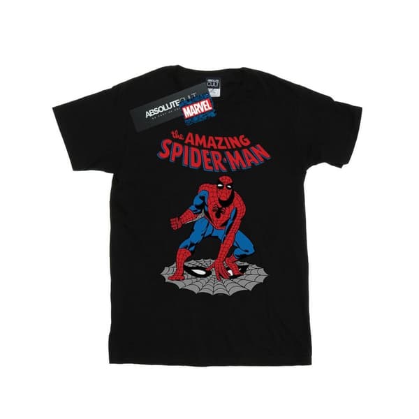 Marvel Womens/Ladies The Amazing Spider-Man Cotton Boyfriend T-Shirt