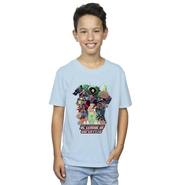 DC Comics Pojkar DC Comics DC League Of Super-Pets Super Powered Pack T-shirt