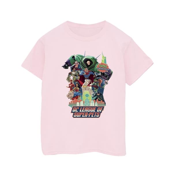 DC Comics Pojkar DC Comics DC League Of Super-Pets Super Powered Pack T-shirt
