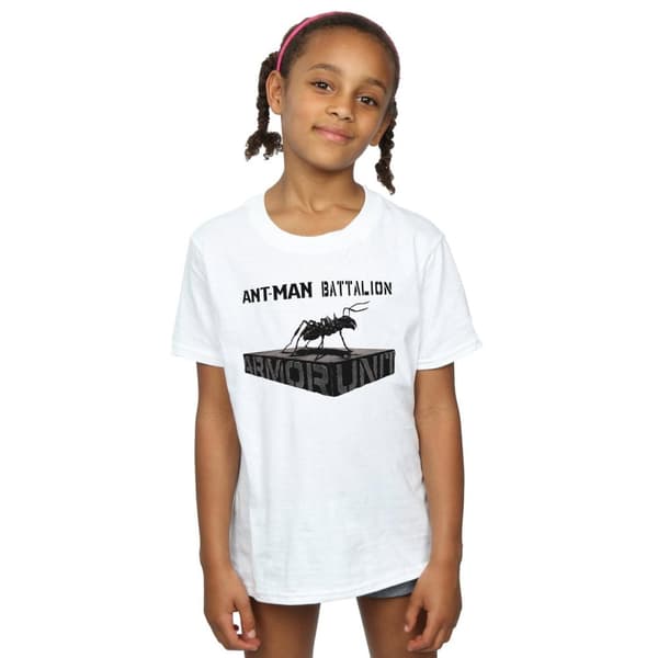 Marvel Girls Ant-Man Batallion Cotton T-Shirt