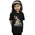 Miniatyrbild 2 av 3: Disney Den lilla sjöjungfrun Faded Nostalgia T-shirt i bomull för flickor