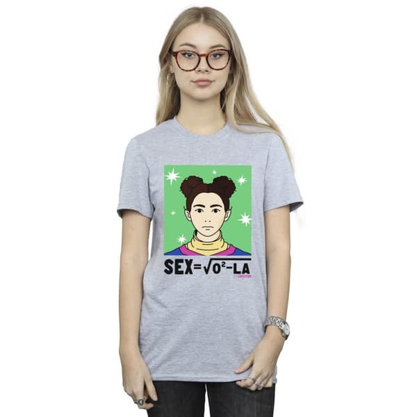 Netflix Womens/Ladies Sex Education Ola Sex Equation Cotton Boyfriend T-Shirt