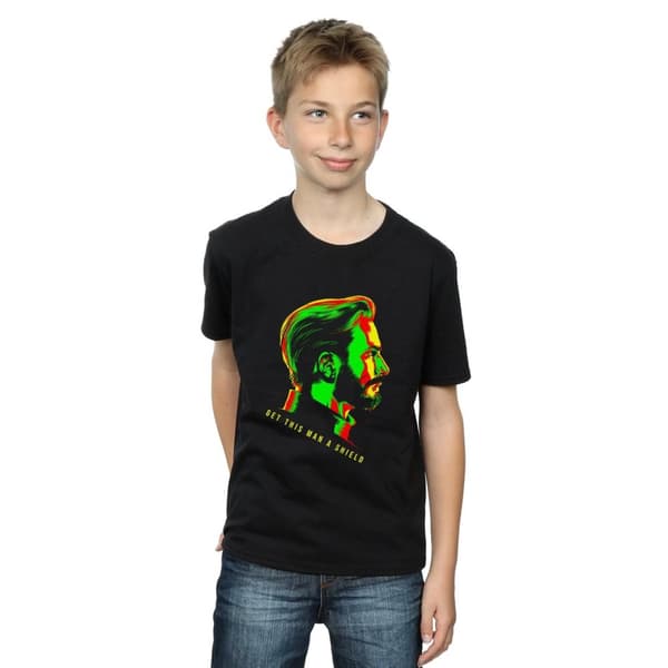Marvel Pojkar Avengers Infinity War - Get This Man A Shield T-shirt