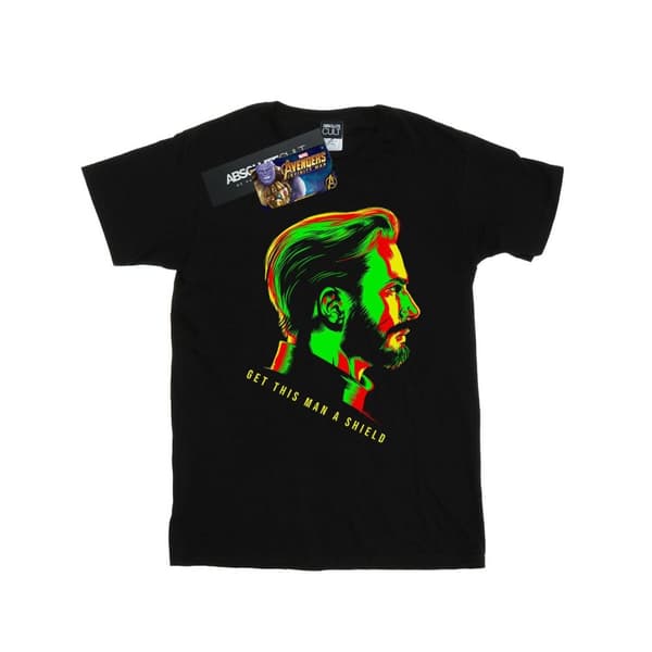 Marvel Pojkar Avengers Infinity War - Get This Man A Shield T-shirt