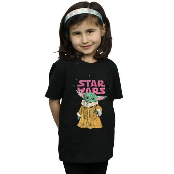 Star Wars Girls The Mandalorian The Child T-shirt i bomull