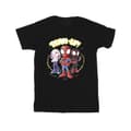 Miniatyrbild 1 av 3: Marvel T-shirt i bomull med skiss av Spidey och hans fantastiska vänner