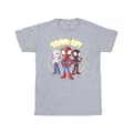 Miniatyrbild 1 av 3: Marvel T-shirt i bomull med skiss av Spidey och hans fantastiska vänner