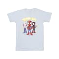 Miniatyrbild 1 av 3: Marvel T-shirt i bomull med skiss av Spidey och hans fantastiska vänner
