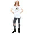 Pikkukuva 2 / 4: Disney Womens/Ladies Mickey Mouse Hurdles Cotton Boyfriend T-Shirt