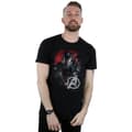 Miniatyrbild 2 av 3: Marvel Mens Avengers Endgame War Machine T-shirt med borstad textur