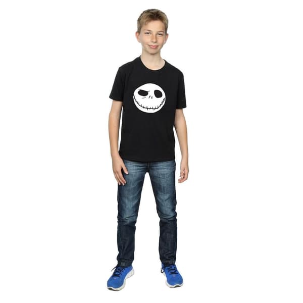 Disney Pojkar - Nightmare Before Christmas Jack´s T-shirt med stort ansikte