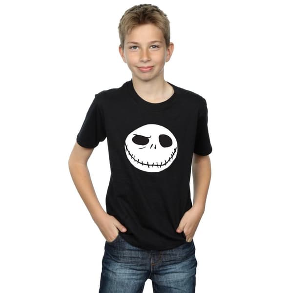Disney Pojkar - Nightmare Before Christmas Jack´s T-shirt med stort ansikte
