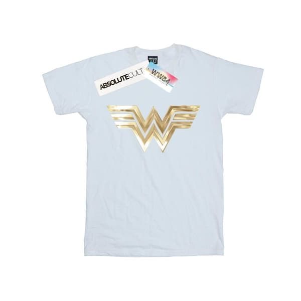 DC Comics Wonder Woman 84 T-shirt med guldemblem för pojkar