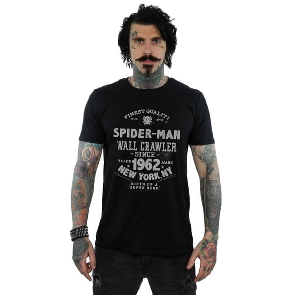 Marvel Mens Spider-Man T-shirt i finaste kvalitet