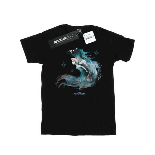 Disney Mens Frozen 2 Elsa With Nokk The Water Spirit T-Shirt