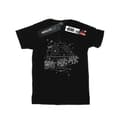 Miniatyrbillede 1 af 3: Star Wars Girls Death Star Sleigh Cotton T-Shirt