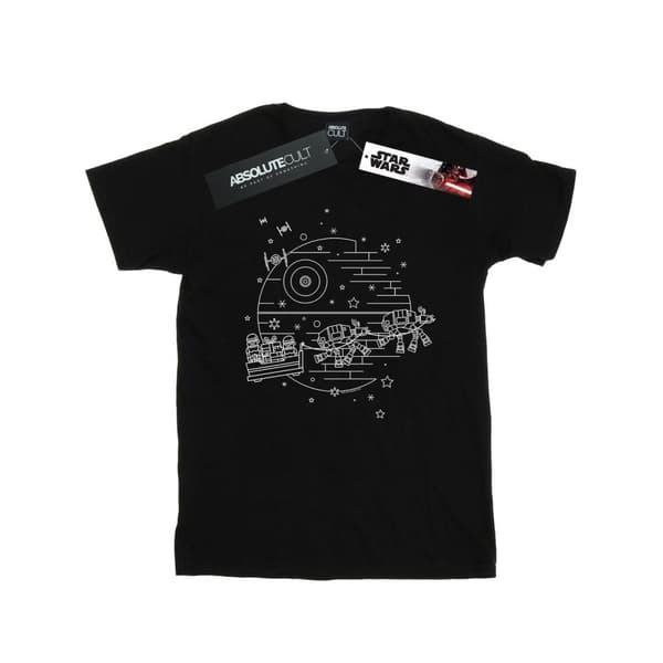 Star Wars Girls Death Star Sleigh Cotton T-Shirt