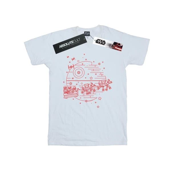 Star Wars Girls Death Star Sleigh Cotton T-Shirt