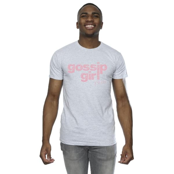 Gossip Girl Mens Swirl Logo T-Shirt