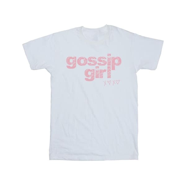 Gossip Girl Mens Swirl Logo T-Shirt
