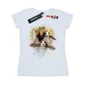 Miniatyrbild 1 av 5: Star Wars Dam/Tjej The Last Jedi Porgs T-shirt i borstad bomull