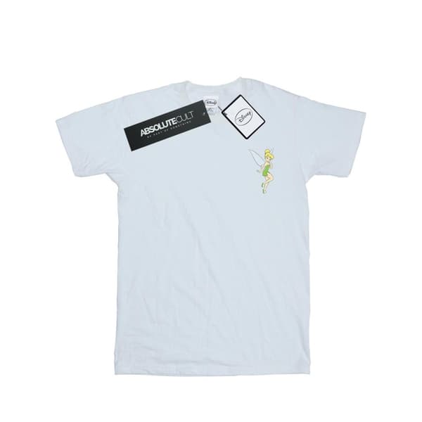 Disney Girls Tinkerbell Chest Cotton T-Shirt
