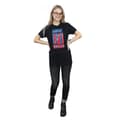 Miniatyrbild 4 av 5: DC Comics Dam/Tjej Justice League Movie Team Flag Bomull Boyfriend T-shirt