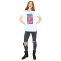 Miniatyrbild 4 av 5: DC Comics Dam/Tjej Justice League Movie Team Flag Bomull Boyfriend T-shirt