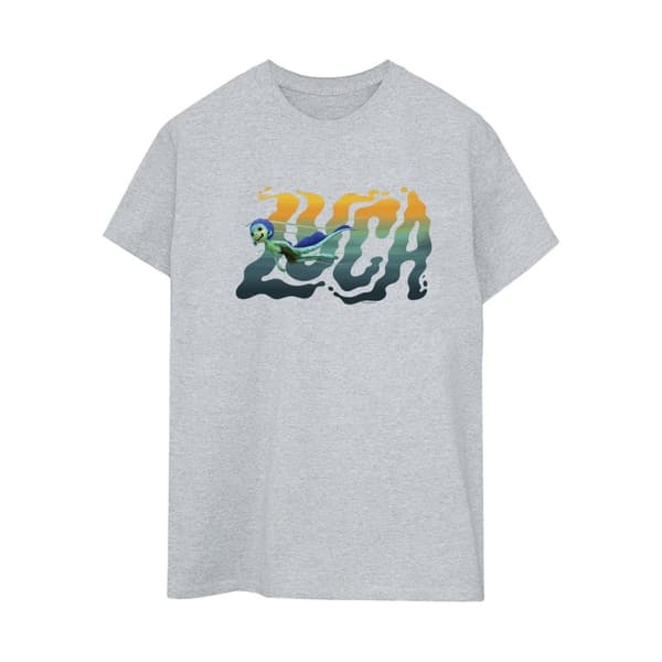 Disney Dam/Lady Luca Swim Boyfriend T-shirt i bomull