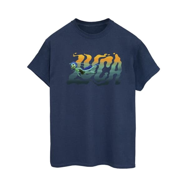 Disney Dam/Lady Luca Swim Boyfriend T-shirt i bomull